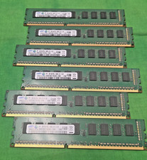Samsung 2GB 1Rx8 PC3L-10600E M391B5773CH0-YH9 Unbuffered Memory LOT OF 6 PCS picture