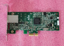 Dell Broadcom Single Port Gigabit 1Gbps Ethernet Low Profile PCIe Card 0C71KJ picture