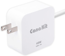 Canakit 45W USB-C Power Supply with PD for Raspberry Pi 5 (27W @ 5A) picture