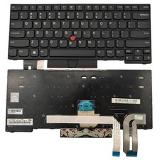 Genuine E480 E490 T480s T490 US Non-Backlit Keyboard for ThinkPad E485 L480 L490 picture