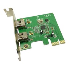 StarTech PEX1394A2V 2-Port PCIe FireWire 400 1394a Card Low Profile picture