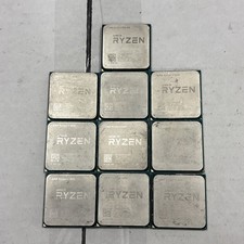 Lot Of 10 AMD Ryzen 5 1600 6-Core 3600GHz  Processors. AS IS. BENT PINS. picture