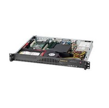 Supermicro SuperChassis CSE-512-203B 200W Mini 1U Rackmount Server Chassis picture