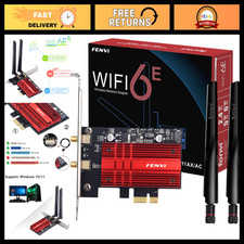 WiFi 6E AX210 PCIe Card 5400Mbps Tri-Band 6GHz Bluetooth 5.3 for Windows 10/11 picture
