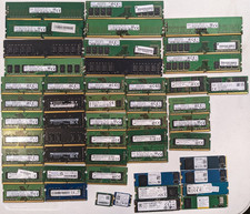 Lot of 348gb DDR4/DDR5 Desktop and Laptop RAM & 9x 256gb m.2 SSDs (2.3TB) picture
