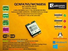 Qualcomm Atheros QCNFA765 WCN6856 802.11AX WiFi WIFI 6E AX3000 M.2 Bluetooth 5.3 picture
