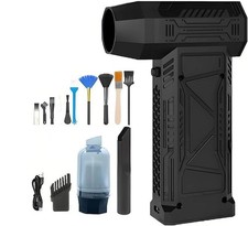 SUPERLIT Turbo Portable Air Blower Rechargeable Duster for Cleaning Detailing... picture