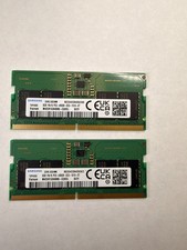 Samsung 16GB Total.  1Rx8 PC5-4800B DDR5 4800MHz SODIMM Laptop Memory 2x8gb picture