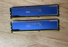 16GB (2x8GB) Kingston HyperX blu KHX1600C10D3B1/8G PC3-12800U DDR3 1600 picture