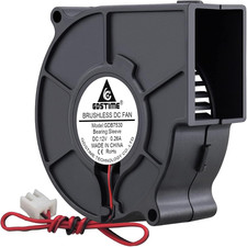 75mm x 30mm 7530 DC 12 Volt Brushless Turbo Blower Cooling Fan 2Pin picture