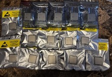 Lot of 15 CPU’s AMD and older Intel cpu’s picture