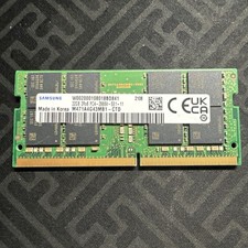 Samsung 32GB DDR4 2666 MHz PC4-21300 Laptop RAM M471A2K43CB1-CTD picture