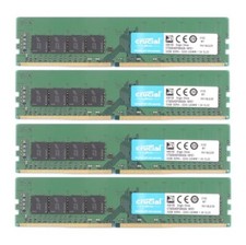 New Crucial 128GB (4X32GB) DDR4 3200MHz PC4-25600 UDIMM Memory Ram CT32G4DFD832A picture