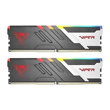 PATRIOT RGB DDR5 RAM 32GB (2X16GB) 6000MHZ CL36 1.35V, 9DE00297-PVVR532G600C36K picture
