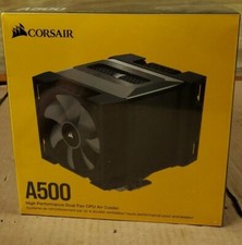 Corsair Super Chilled High Performance Dual Fan CPU Air Cooler A500 New Sealed picture