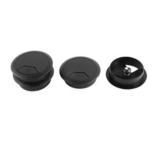 4Pcs 50mm Mounting Hole Diameter Computer Desk Table Counter Top Wire Grommets picture