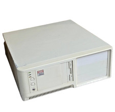 Vintage 1992 Inwin 5 bay Baby AT desktop case, 200W power supply & floppy drive picture