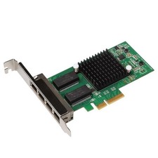 INTEL I350 PCIe X4 1GbE RJ-45 Quad Port Ethernet Server Adapter I350-T4 lan Card picture