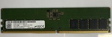 Micron 16GB DDR5-4800 UDIMM 1Rx8 PC5-4800B-UA0-1010-XT MTC8C1084S1UC48BA1 BC picture