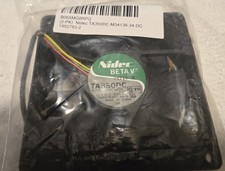 New 2-PK Nidec TA350DC M34138-34 12V 0.50A Dual Ball Cooling Fan 4-wire picture
