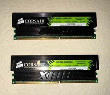Corsair XMS3500 2x1GB DDR RAM CMX1024-3500LLPRO DDR1 Gaming Memory LEDs picture