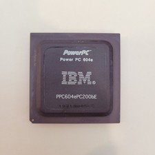 IBM PowerPC 604e CPU 200MHz PPC604ePC200bE Rare Vintage RISC Processor picture