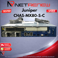 Juniper Network MX80 CHAS-MX80-S-C Internet Router Chassis w/2x PSU picture