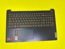 OEM LENOVO IDEAPAD 1-15AMN7 PALMREST TOUCHPAD W/KEYBOARD BLUE 5CB1J61018 picture