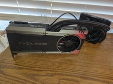 EVGA GeForce GTX 1080 HYBRID Graphics Card with Water Cooler picture
