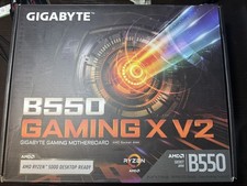 GIGABYTE B550 Gaming X V2 AM4 ATX Motherboard - Fully Tested *Some Accessories* picture
