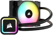 Corsair H60x RGB Elite 120mm AIO Liquid CPU Cooler SP120 Intel AMD (Renewed) picture